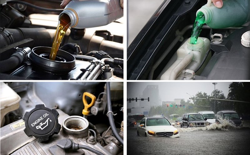 Difficulty starting, engine ramming or sudden engine failure may be warnings indicating that the car's fuel pump is having problems. Graphics: Trang Thieu