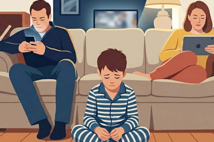 Things parents should not do during childcare. Graphics: Thien Nhan