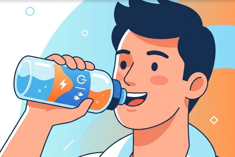 Incorrect electrolyte supplementation can affect health. Graphics: Thien Nhan
