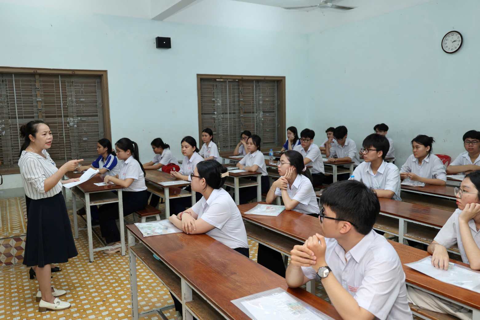 Khanh Hoa recorded 3 cases of violations of high school graduation exam regulations. Photo: Phuong Linh
