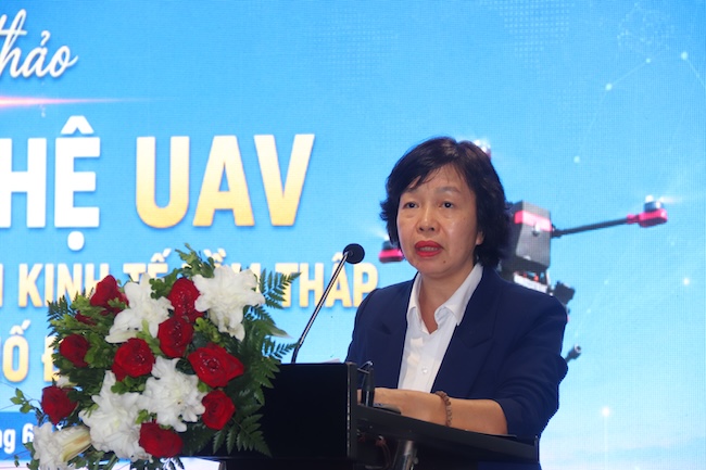 Bà Lê Thị Thục, Phó Giám đốc Sở Khoa học và Công nghệ thành phố Đà Nẵng. Ảnh: Nguyễn Linh