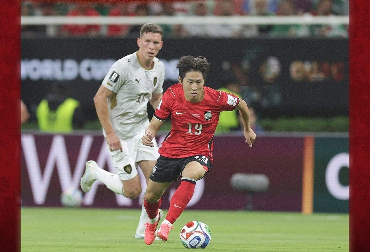 South Korea has the first 3 points at the 2026 World Cup but ranks behind Mexico. Photo: KFA