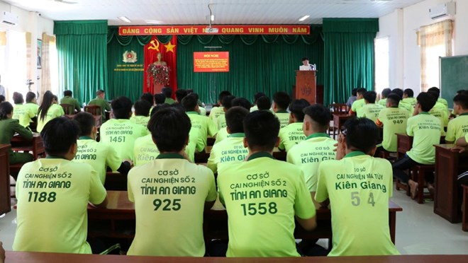 The drug detoxification period for first-time drug addicts is 24 months, for drug addicts from the second time or more is 36 months. Photo: Tien Dung