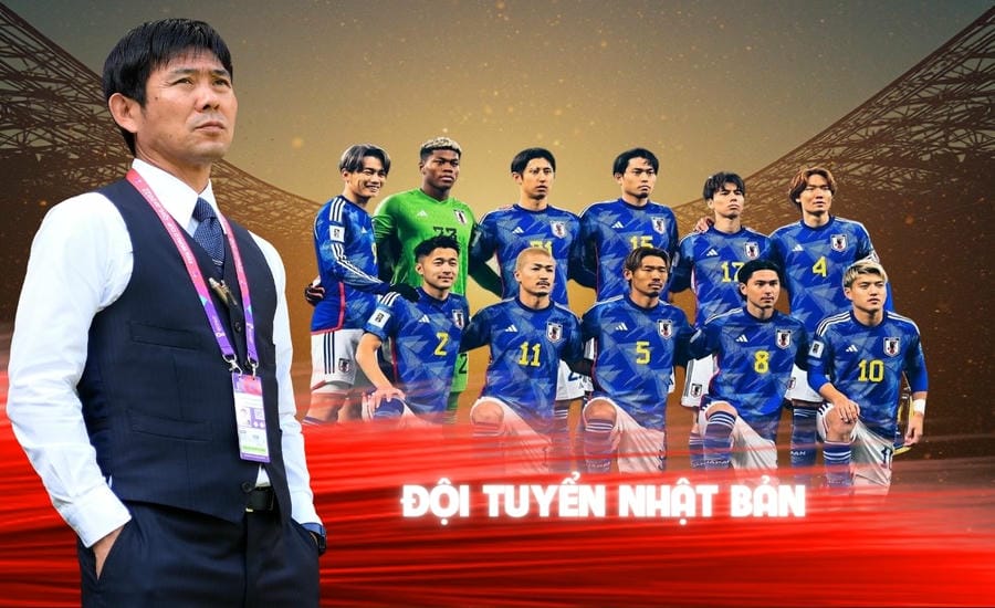 La selección japonesa se fija objetivos muy altos en la Copa Mundial de 2026. Gráfico: Lê Vinh