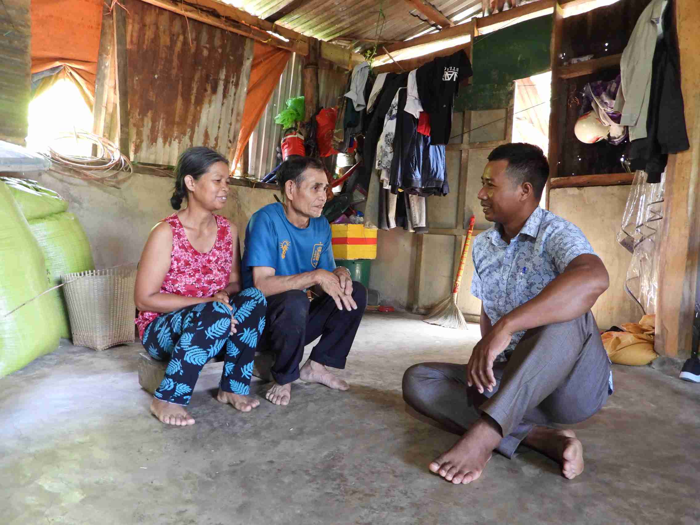 Ea Trang commune is one of the remote areas in Dak Lak province, people's lives are still difficult. Photo: Le Duyen