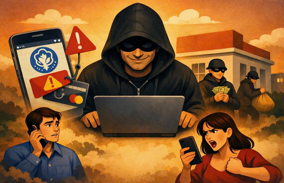 Warning about social insurance payment fraud. Graphics: Huong Giang