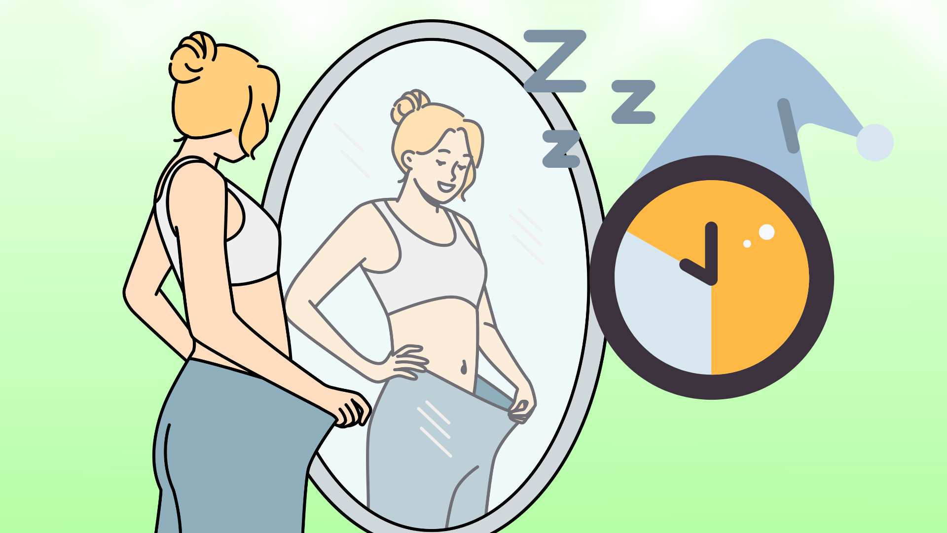 Tips for good bedtime for weight loss