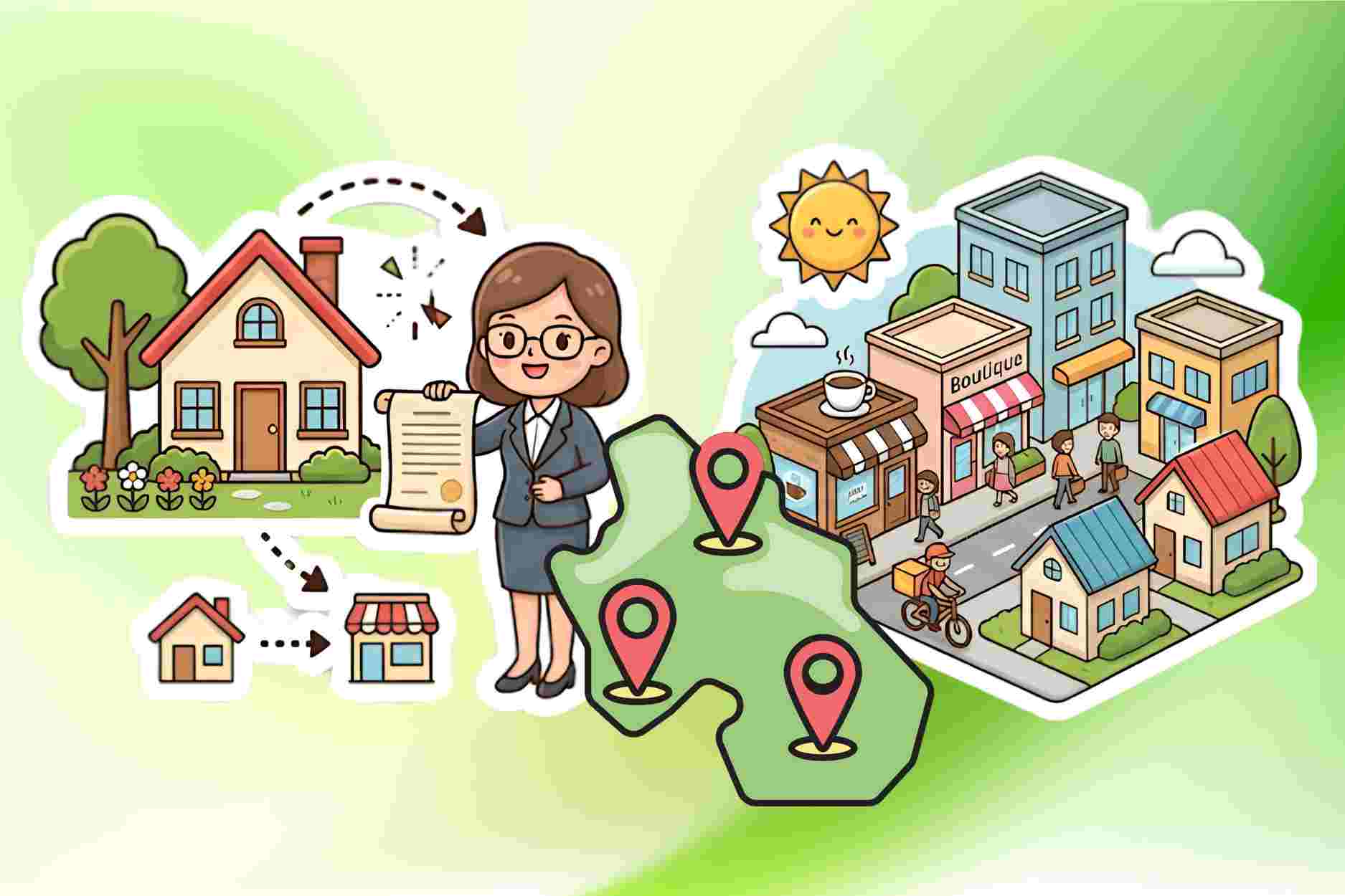 Regulations on residential land use for commercial and service purposes