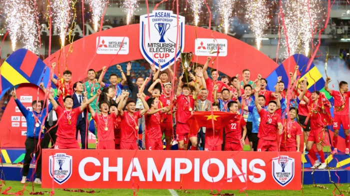 La selección vietnamita es el actual campeón de la Copa ASEAN. Foto: VFF