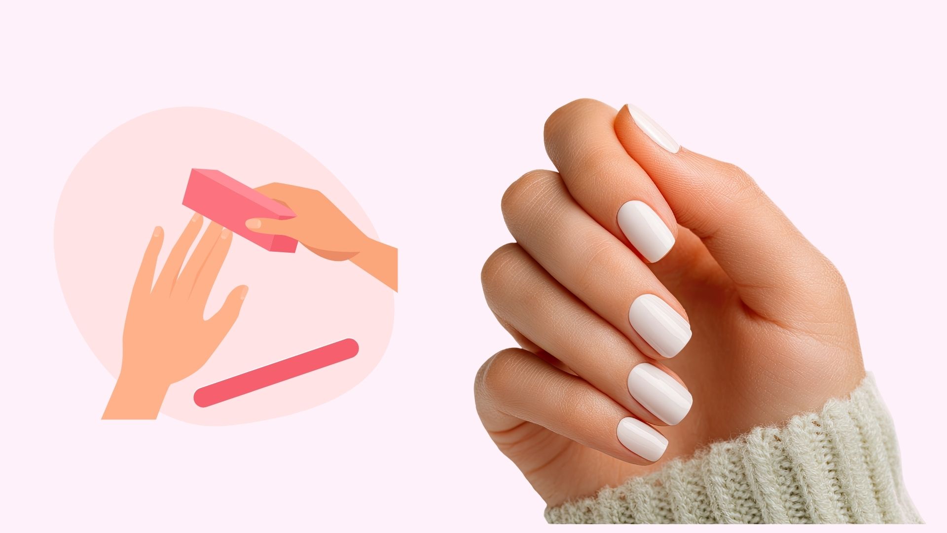The following measures can help maintain healthy and beautiful nails in the summer. Graphics: Minh Chau