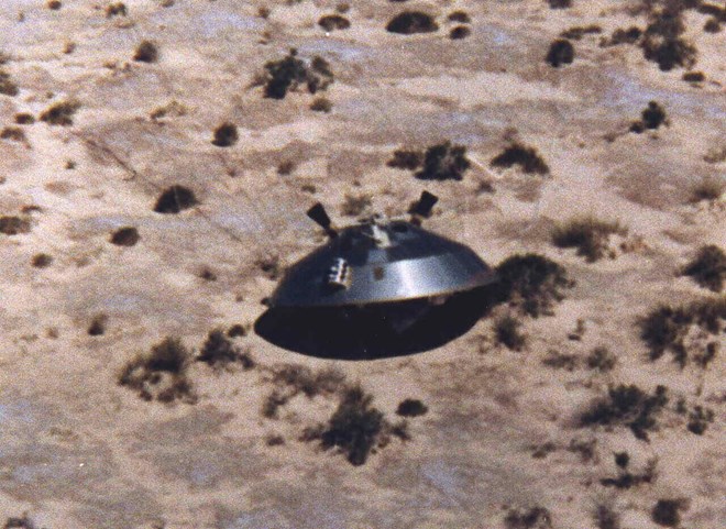 Image of the US Viking space probe, suspected of being a UFO in 1972. Photo: AFP