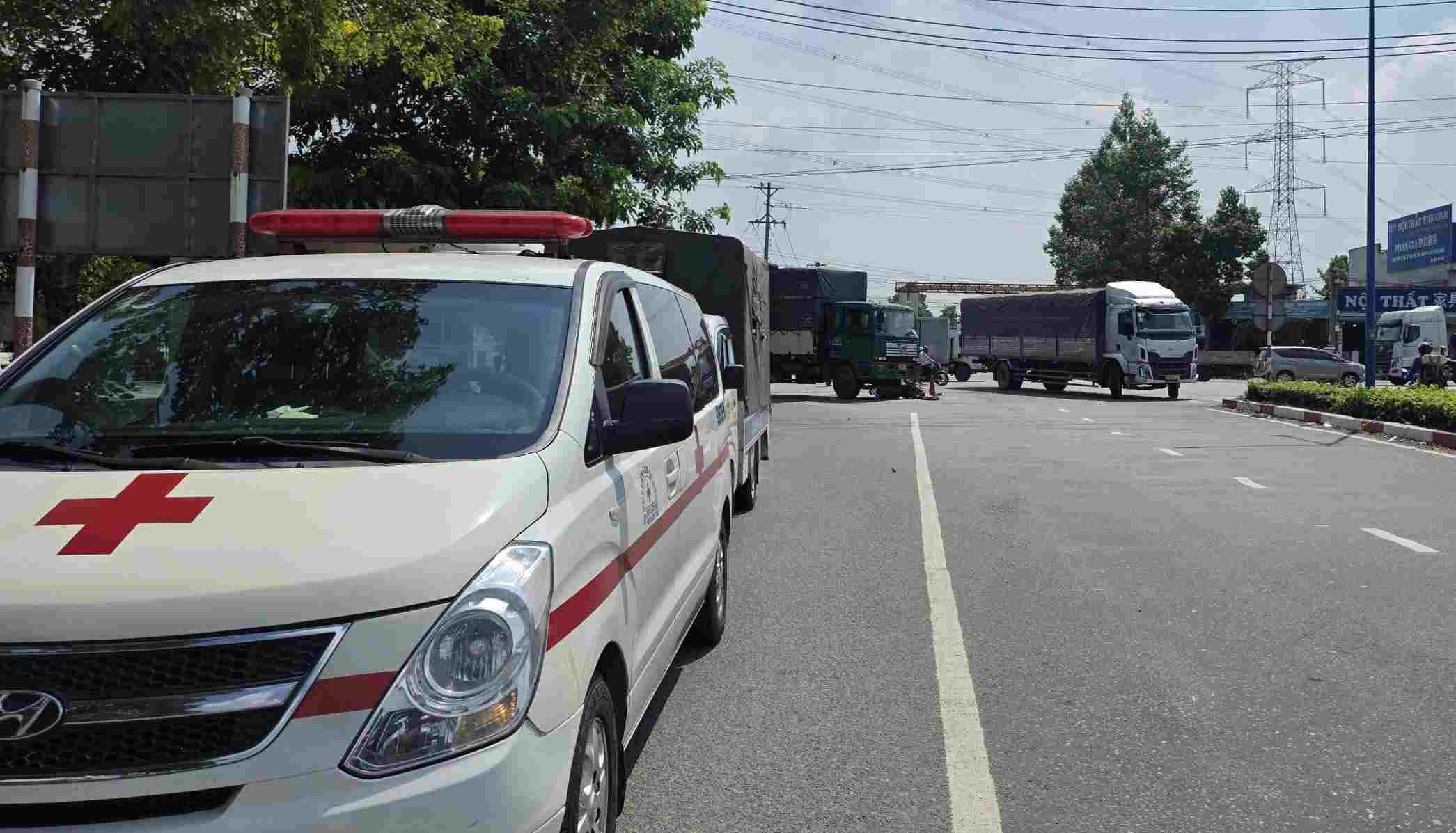 Khu vực xảy ra vụ tai nạn. Ảnh: Đình Trọng