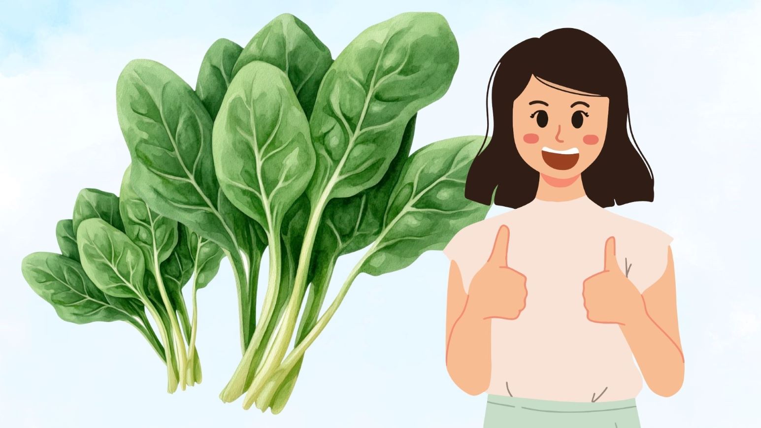 Processing spinach properly helps preserve nutrients and increase the absorption of vitamins and minerals that are beneficial for health. Graphics: Thanh Thanh