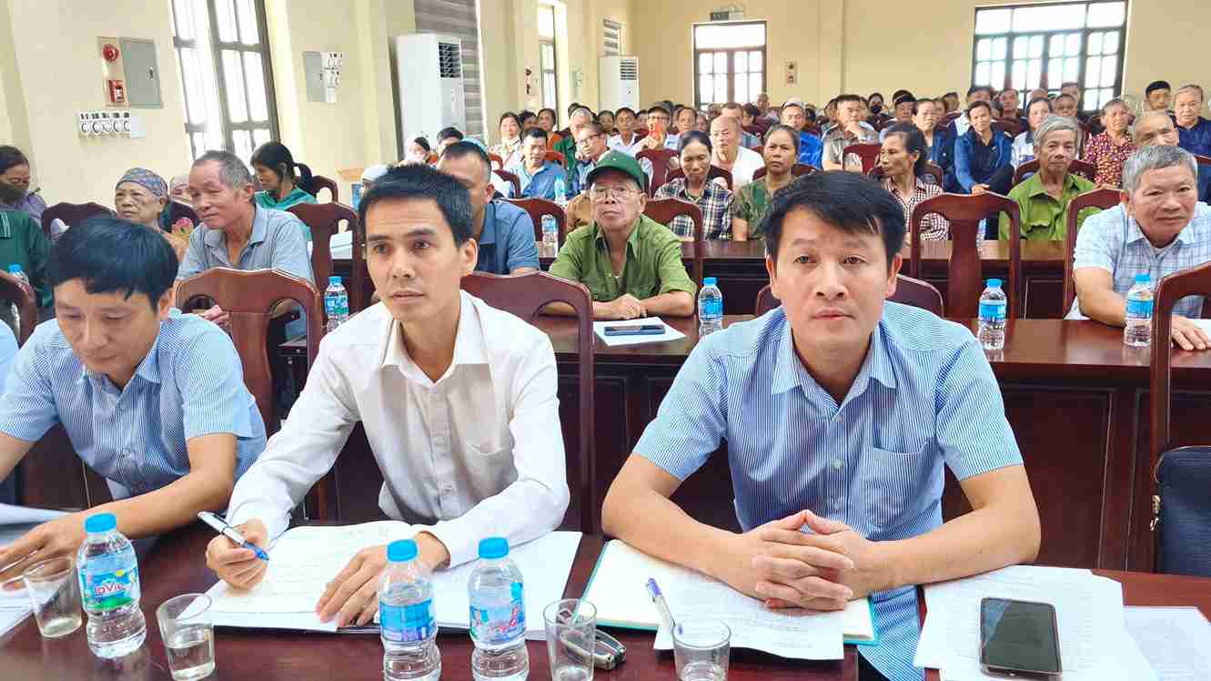 Hội nghị triển khai các nội dung liên quan đến công tác bồi thường, hỗ trợ và tái định cư.