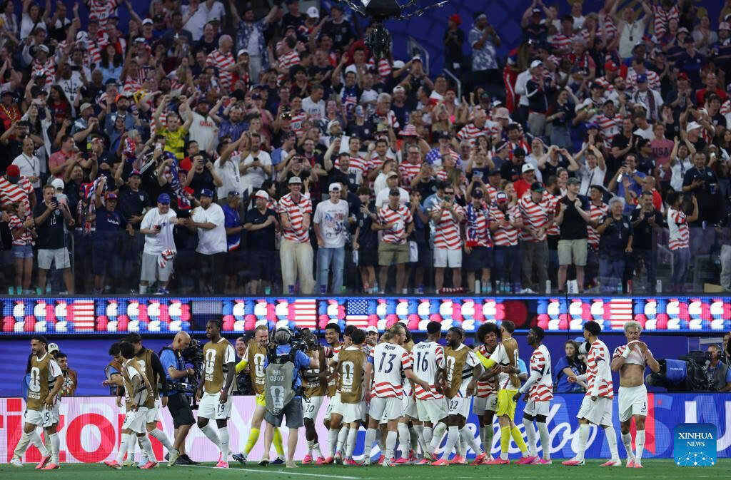 Tuyển Mỹ giành 3 điểm thuyết phục ở trận ra quân World Cup 2026.  Ảnh: Xinhua