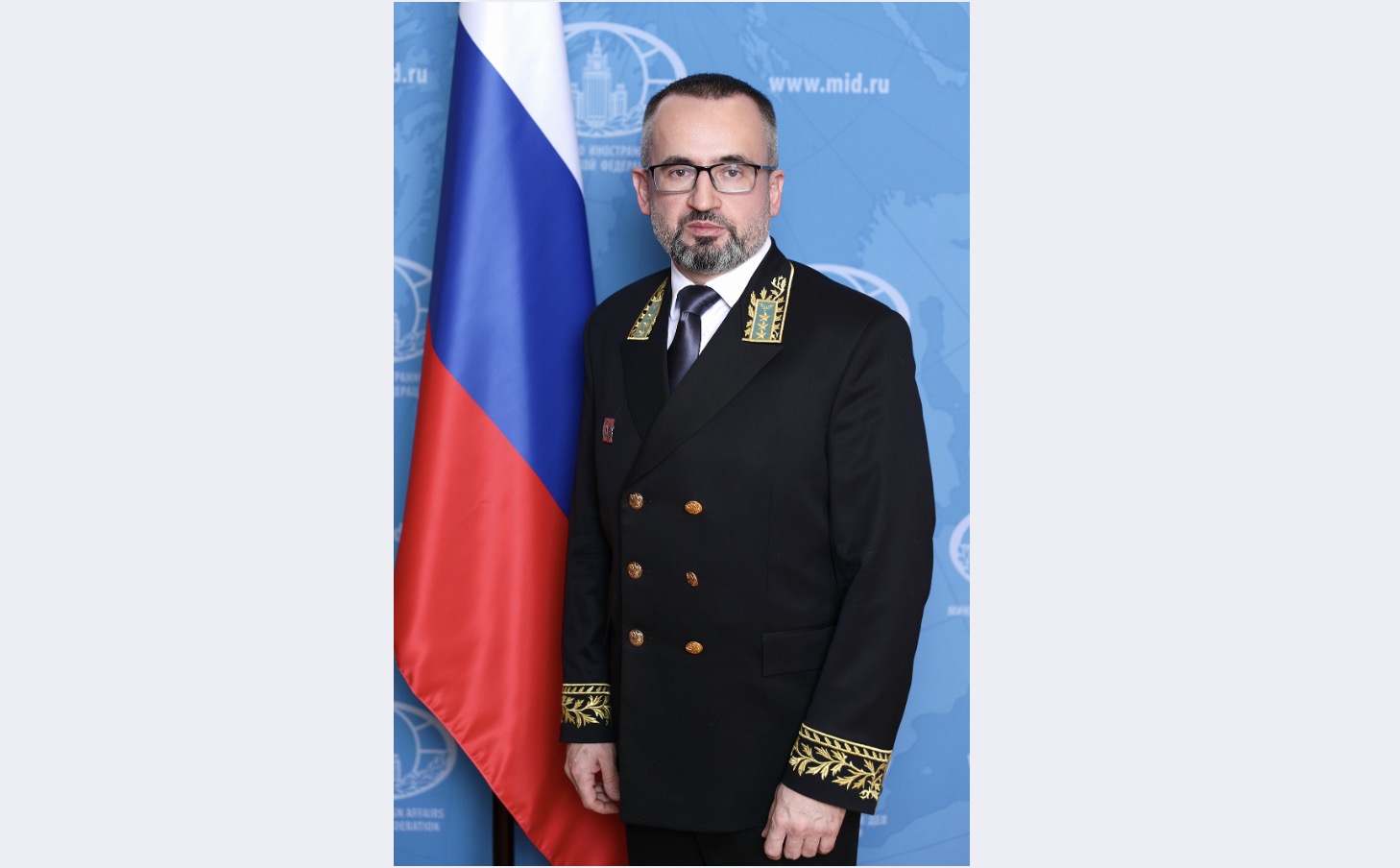 Russian Ambassador to Canada Oleg Stepanov. Photo: Russian Embassy in Canada