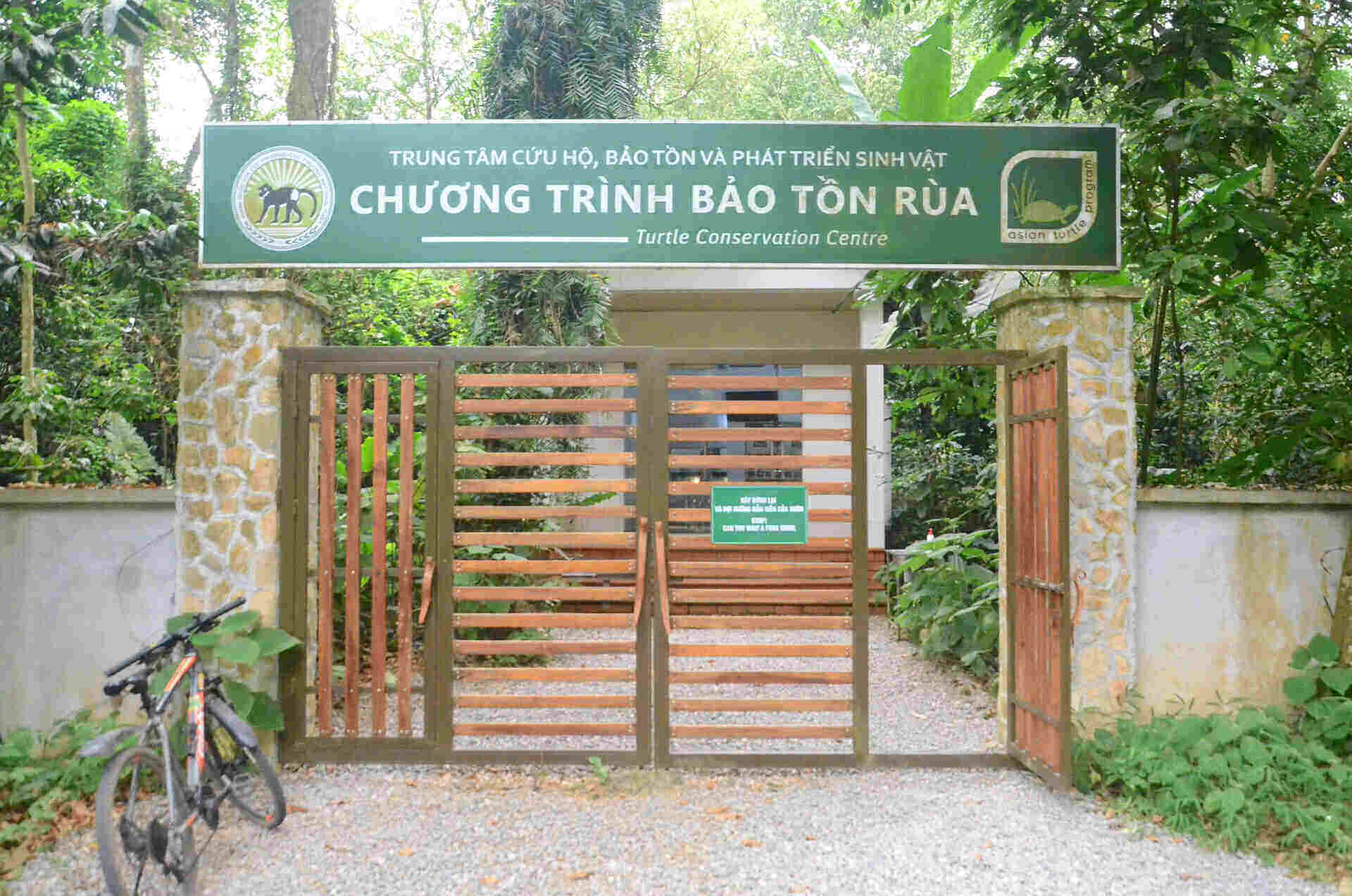 Trung tâm Bảo tồn rùa Cúc Phương. Ảnh: Diệu Anh