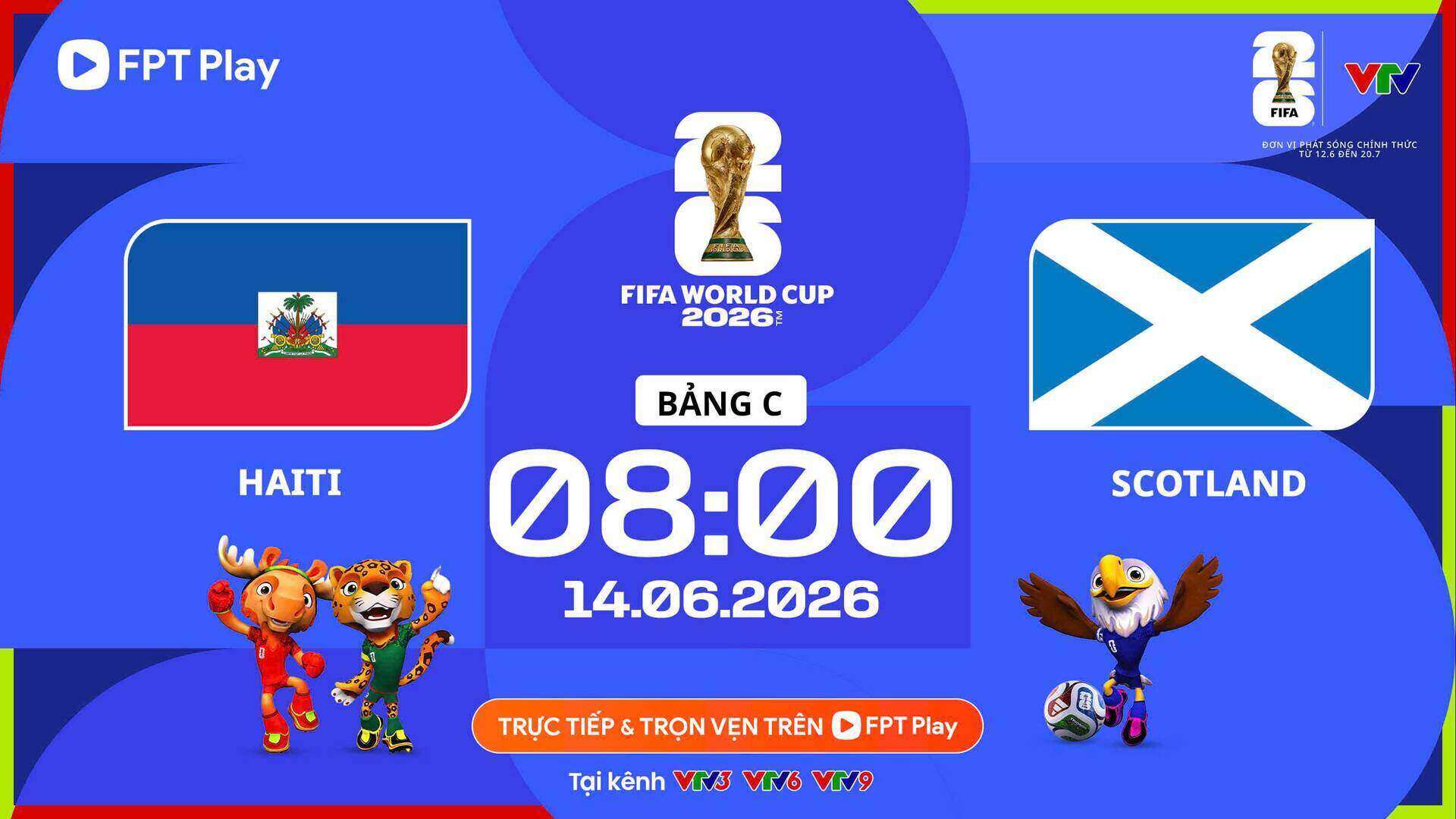 Dự đoán kết quả bóng đá Haiti vs Scotland tại World Cup 2026. Đồ họa: FPT Play