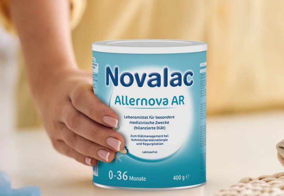 Ministry of Health urgently warns about Allernova AR milk after incident in France. Photo: Novalac