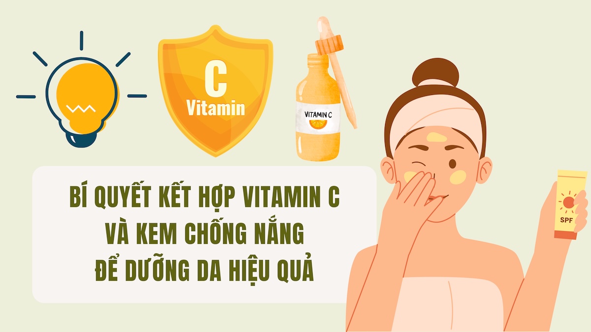 Secrets to combining vitamin C and sunscreen for effective skin care