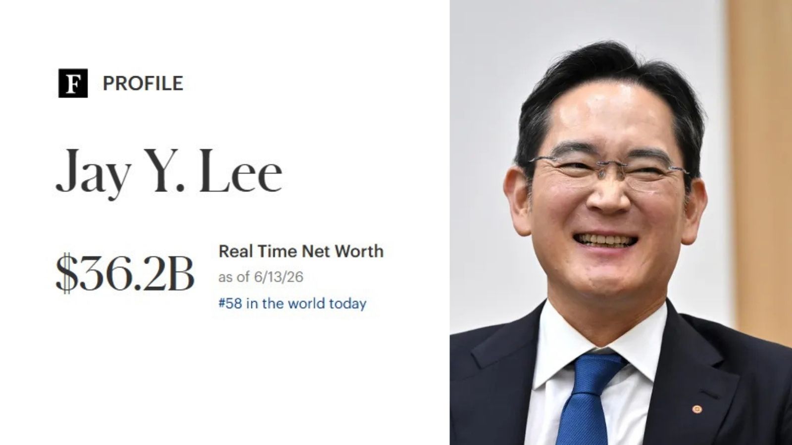 Korean billionaire - Mr. Jay Y. Lee is the Executive Chairman of Samsung Electronics. Graphics: Minh Huy