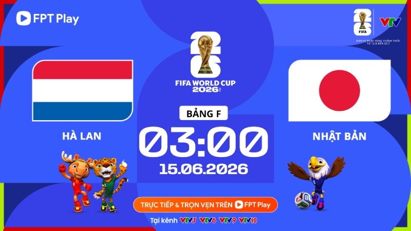 Netherlands meets Japan at World Cup 2026. Photo: FPT Play