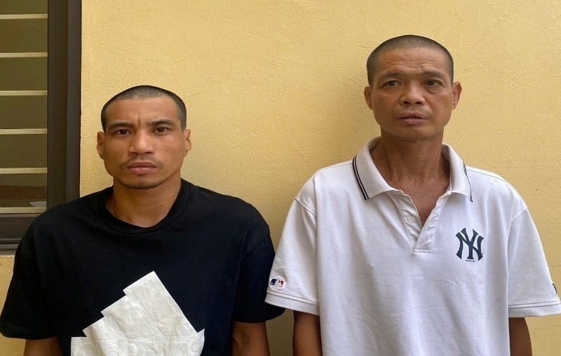 Sau vụ đánh người, hai đối tượng Vương Toàn Sơn (bên trái) và Phạm Minh Đức (bên phải) bị khởi tố. Ảnh: CALS