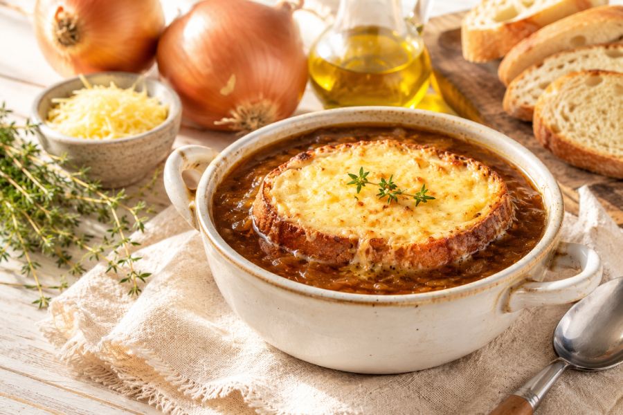Onion soup
