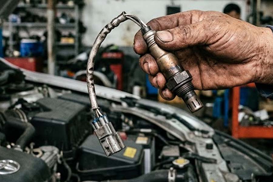 There is no fixed replacement mark for the oxygen sensor. However, drivers need to recognize signs of damage early to avoid operating effects. Graphics: Cat Tien
