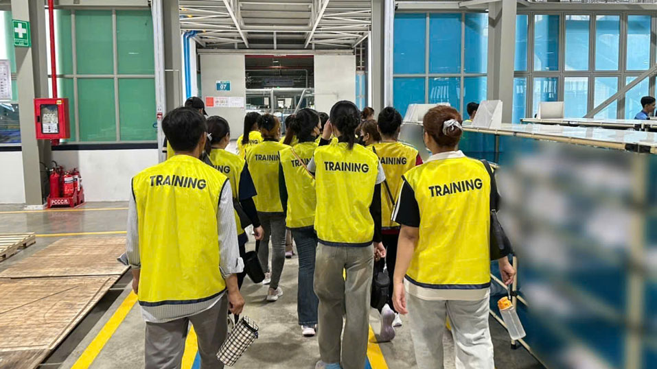 In 3 months, June, July and August, TKG Taekwang Can Tho Co., Ltd. is having high recruitment demand with 2,000 job opportunities for workers. Photo: Company provided
