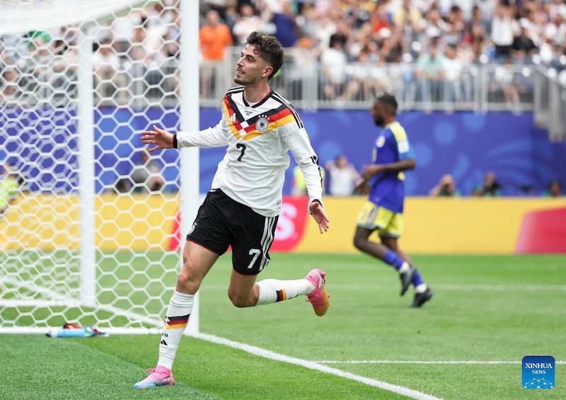 The German national team looks forward to the opening match of the 2026 World Cup against Curacao. Photo: Xinhua