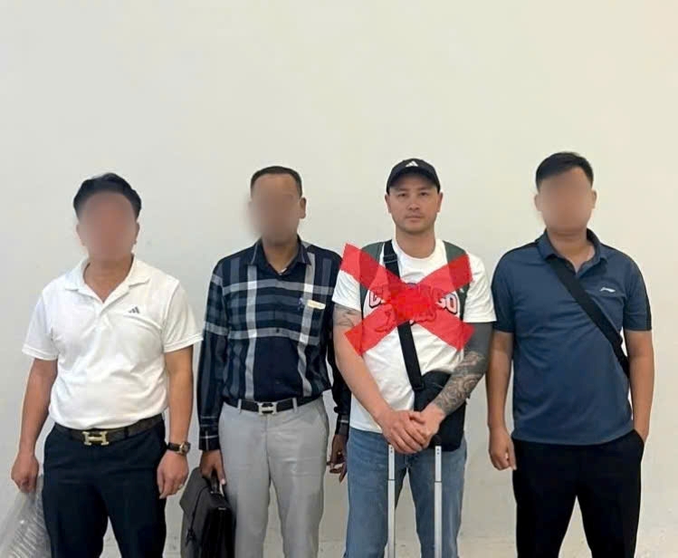 Đối tượng  truy nã Đào Duy Cường (x). Ảnh: Công an Hải Phòng
