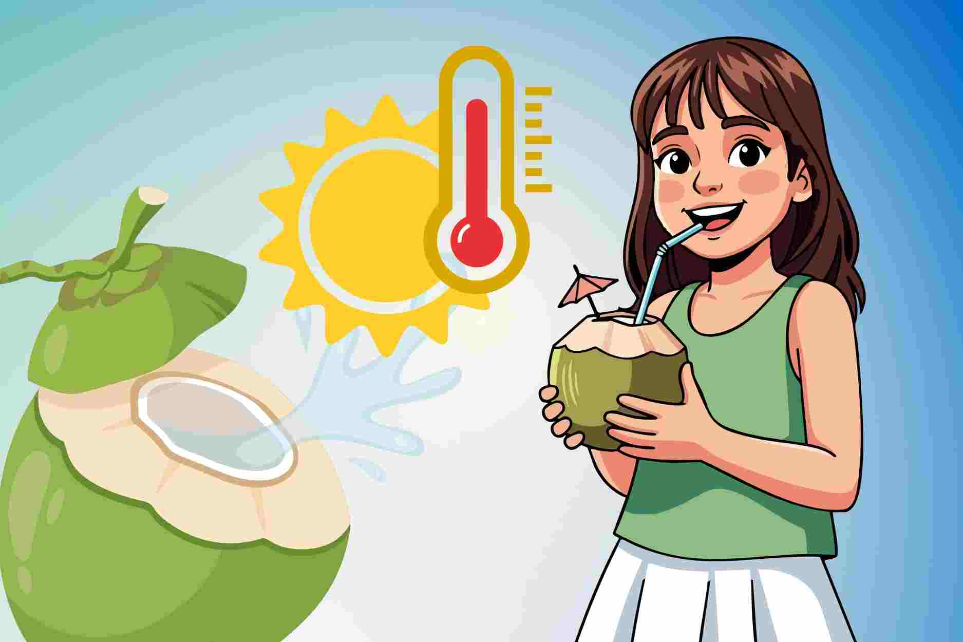 2 reasons not to drink coconut water right after sunbathing
