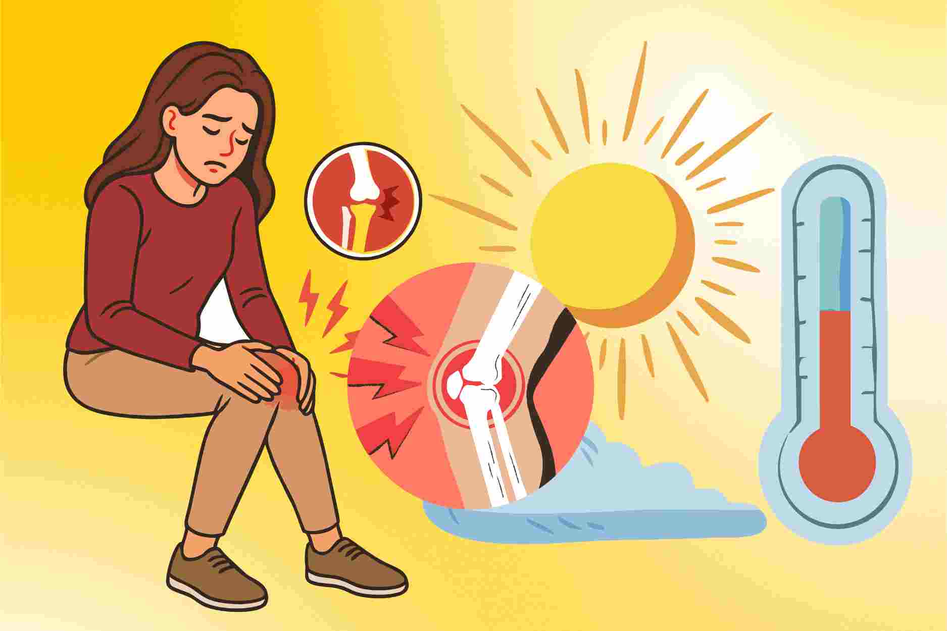 Doctor points out habits that make joint pain worse in the summer