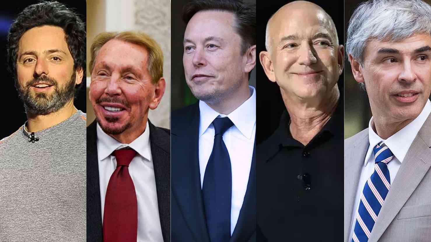 The richest billionaire in the world is Mr. Elon Musk (3rd from the left) with assets of over 1,100 billion USD. Graphics: Song Anh