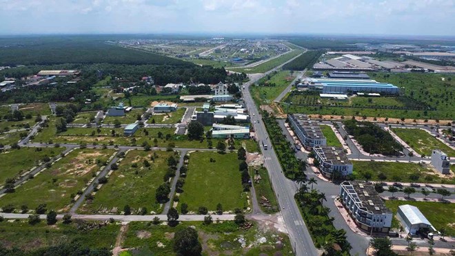 The existing DT. 769 road passes through 3 communes and wards of Dong Nai city. Archive photo: HAC
