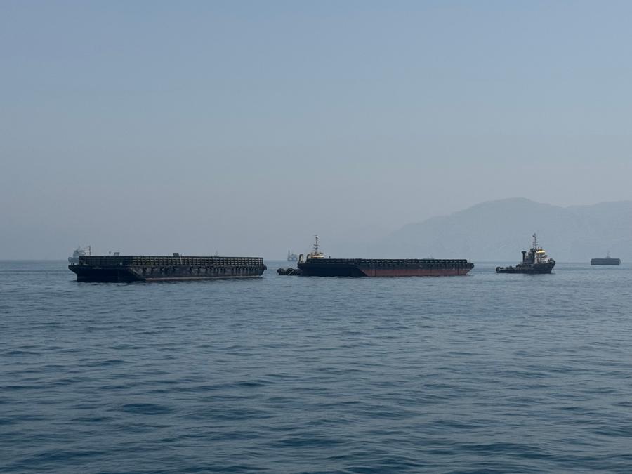 Ships in the Strait of Hormuz in May 2026. Photo: Xinhua