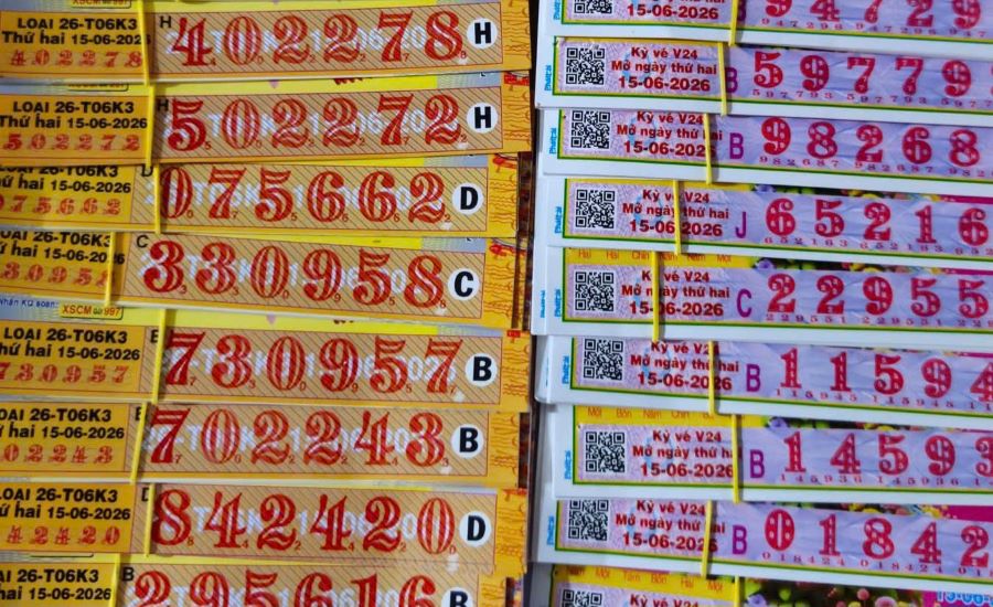 The results of the Southern lottery (XSMN) were announced at 4:15 PM.