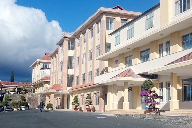 Lâm Đồng tạm dừng tuyển dụng 738 chỉ tiêu viên chức y tế. Trong ảnh, Bệnh viện Đa khoa tỉnh Lâm Đồng. Ảnh: Ga Mây