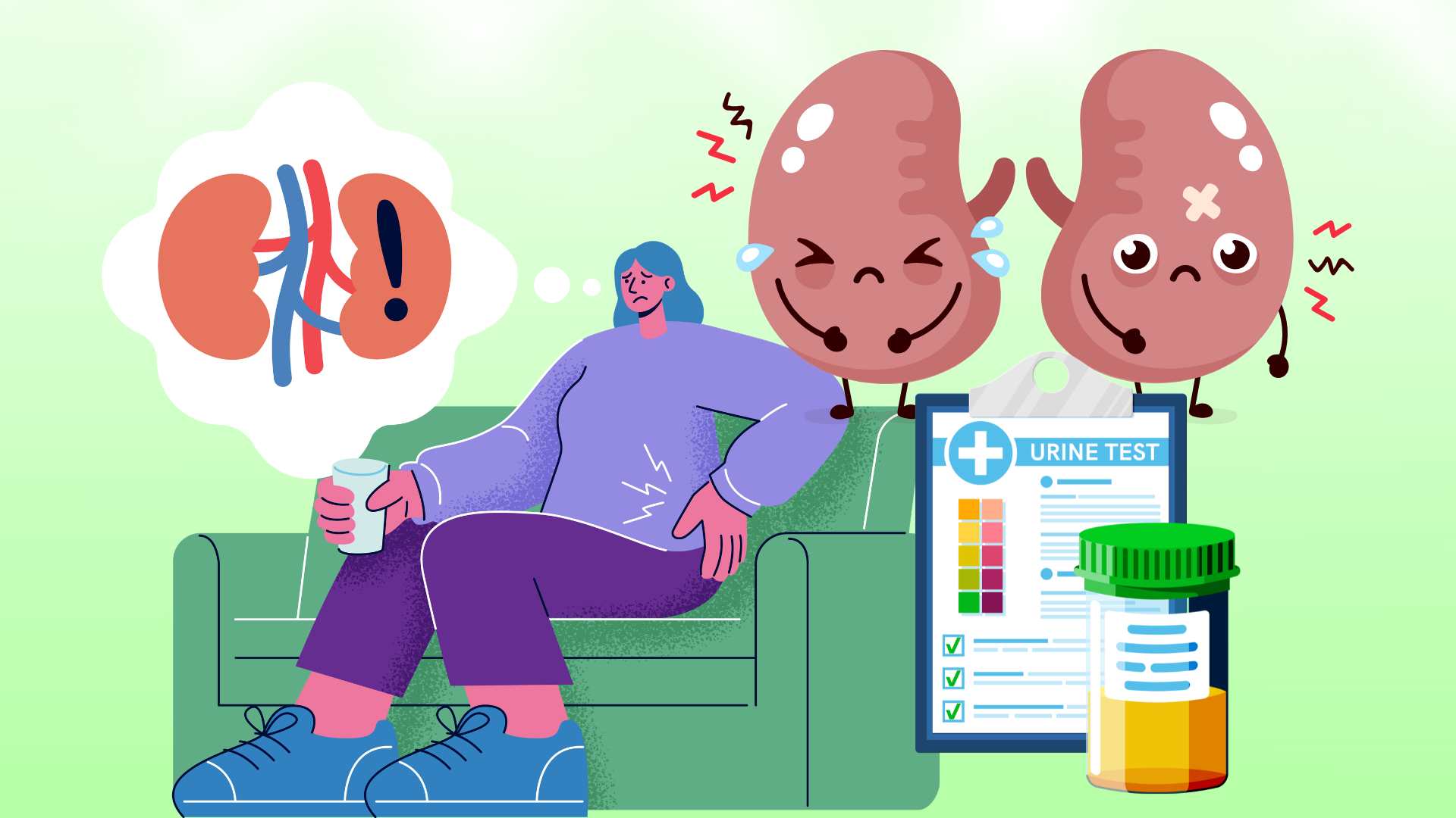 Warning signs of kidney disease in the elderly that should not be ignored