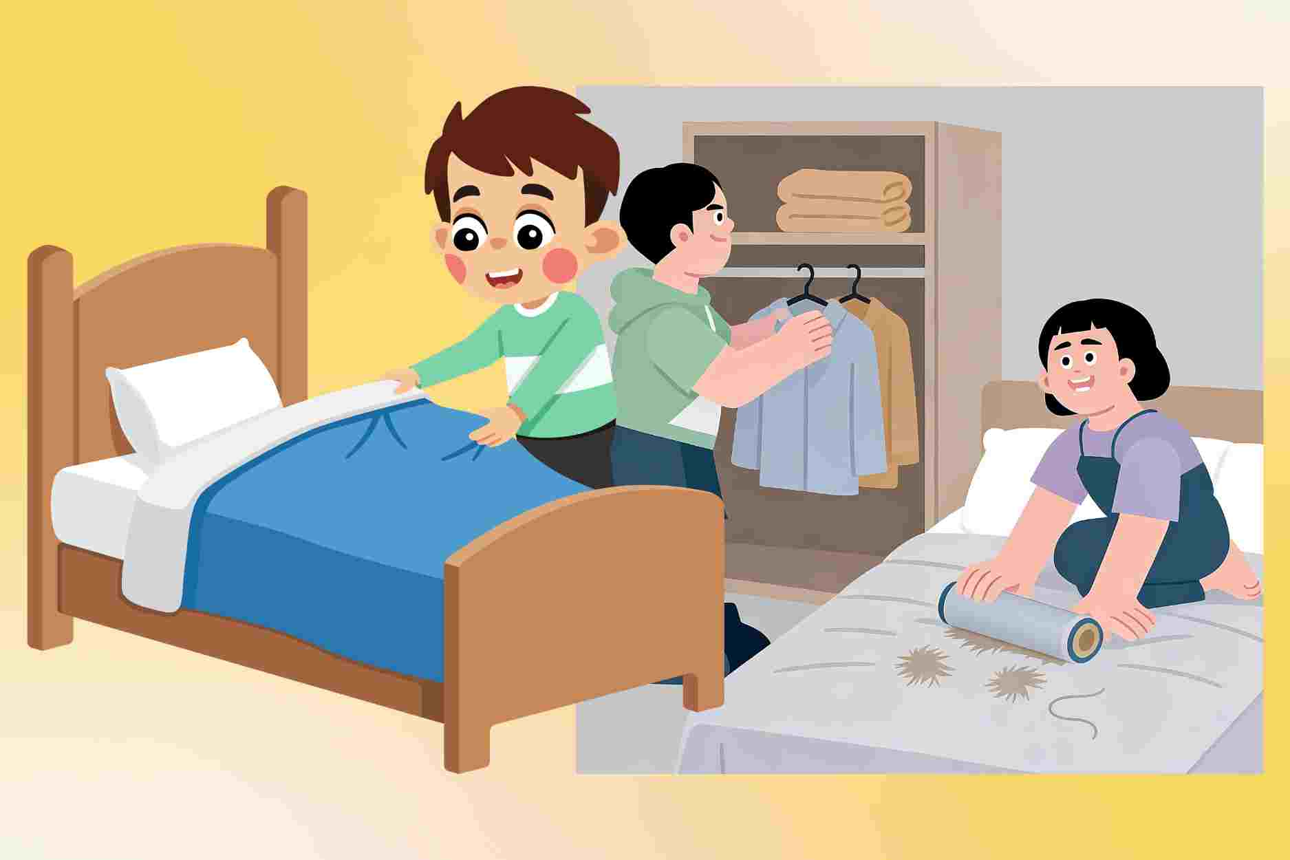 Tips to help your bedroom always be neat and tidy that you rarely think about