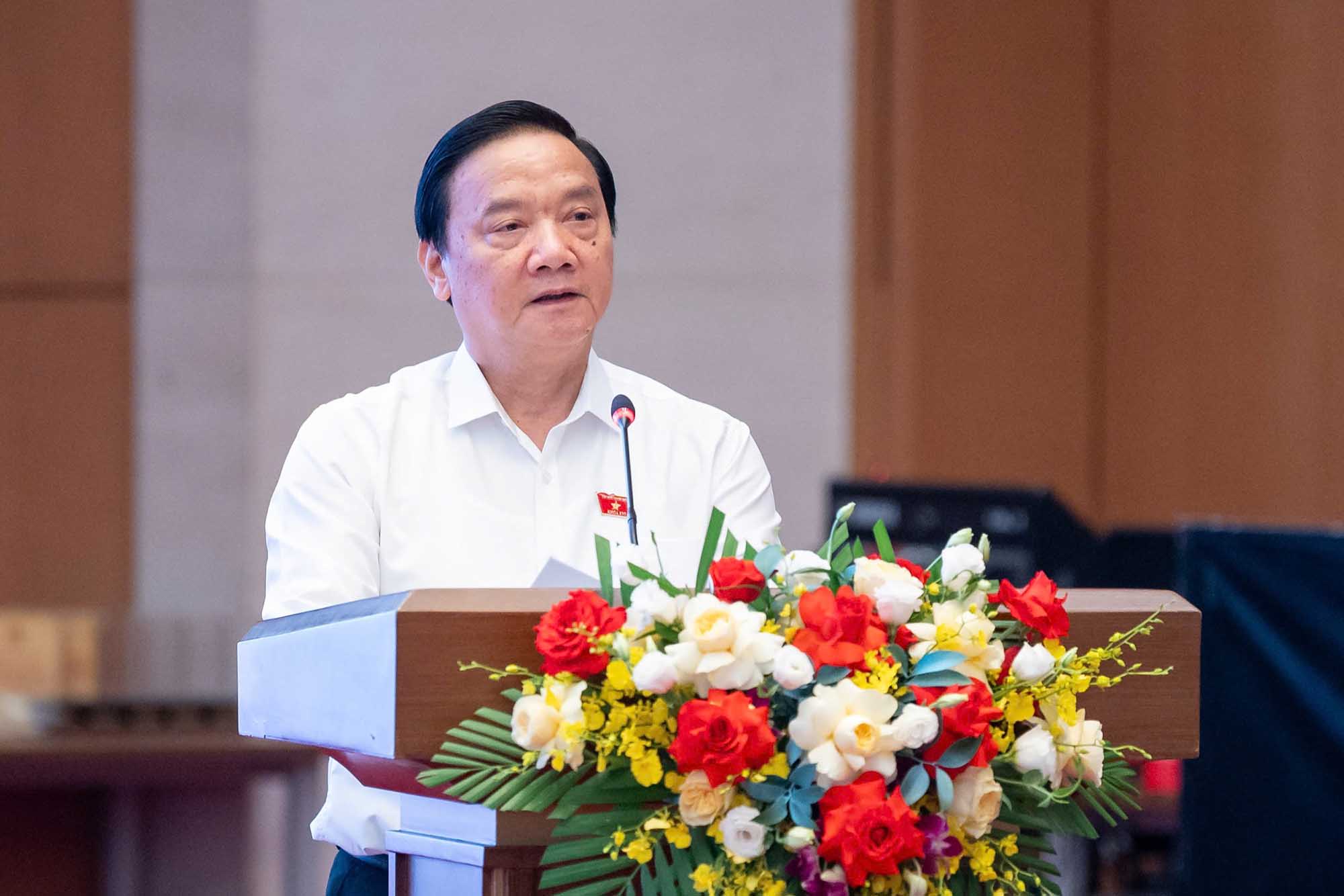 Phó Chủ tịch Quốc hội Nguyễn Khắc Định. Ảnh: Phạm Thắng.