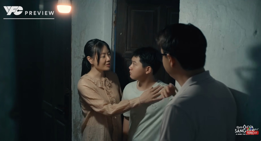 Tài muốn thay đổi cách xưng hô vớin Nguyệt. Ảnh: VFC.