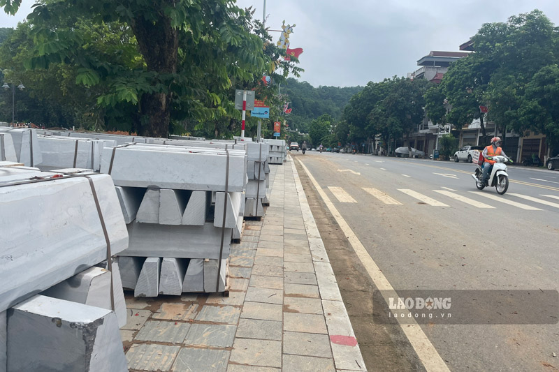Giai đoạn 1 hiện đã thi công xong. Ảnh: Đinh Đại