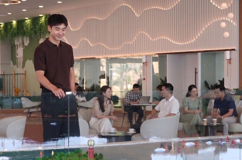 Anh Tôn Kinh Lâm ấn tượng với quy hoạch và tiềm năng vận hành tạo dòng tiền của sản phẩm song lập Bạch Vân