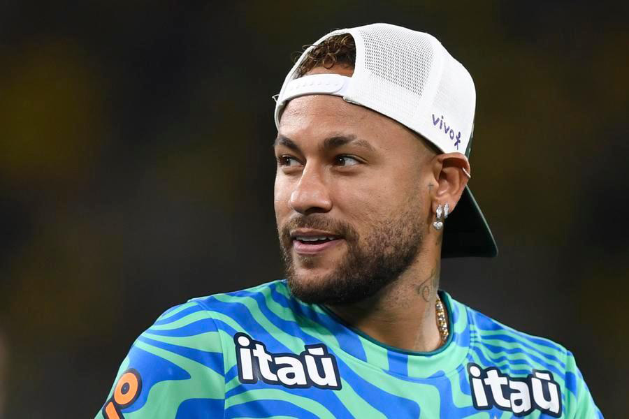 A calf muscle injury makes it likely that Neymar will only be able to reappear if Brazil wins a ticket to the 2026 World Cup knockout round. Photo: Xinhua