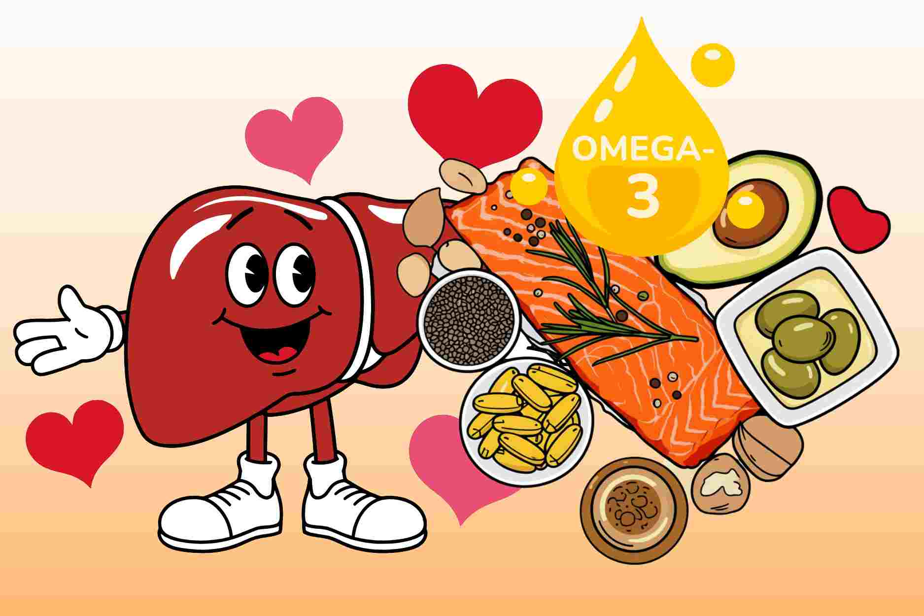 Tell you how to combine omega-3 in comprehensive liver health care