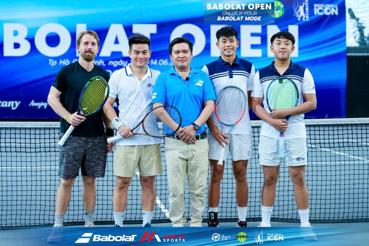 Giải Tennis – Pickleball Babolat Open Cup 2026 tạo nên sân chơi hấp dẫn cho những người chơi trên khắp cả nước. Ảnh: Ban tổ chức