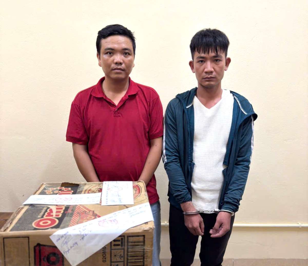 2 subjects and exhibits. Photo: Ninh Binh Police