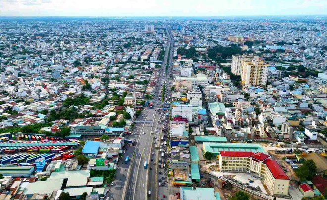 Hoc Mon commune (HCMC) is one of 29 communes that meet the criteria for becoming a ward. Photo: Anh Tu